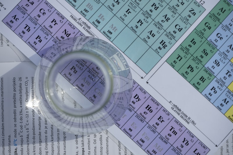 Chemical research